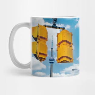 Between the Lights. Toronto Cityscape Photograph Mug